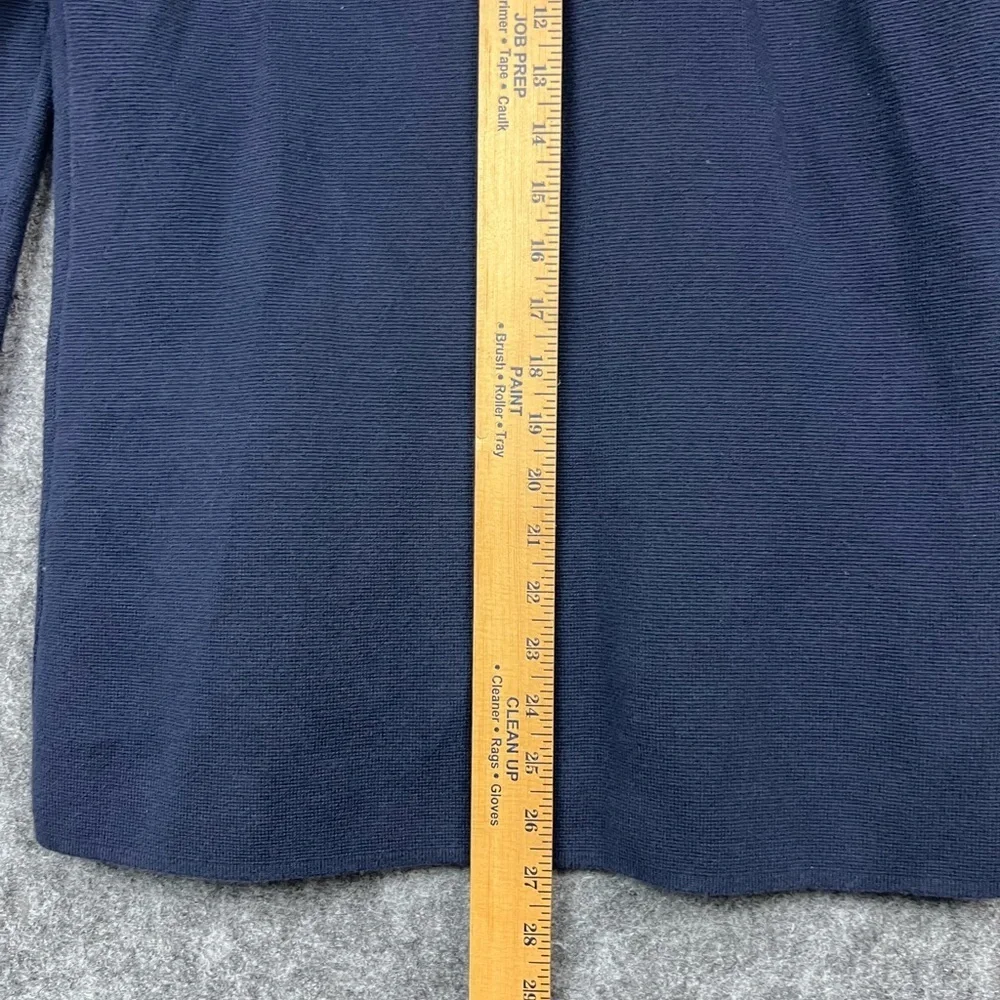 J.Crew Mercantile‎ Navy Blue Cotton Knit Blazer / Cardigan Women’s Size Small